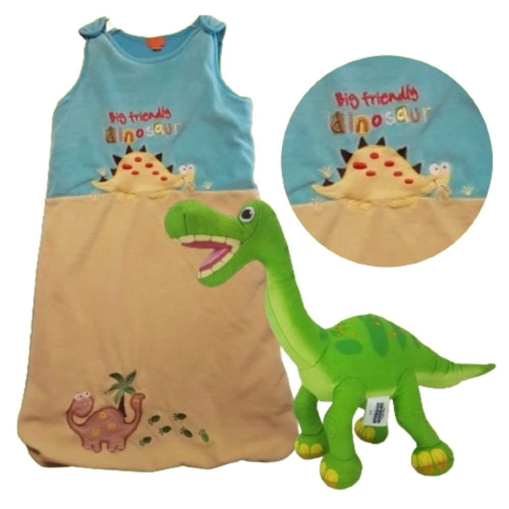 Le Petit Reve Dinosaur Baby Sleeping Bag & DISNEY PIXAR Arlo the Good Dinosaur